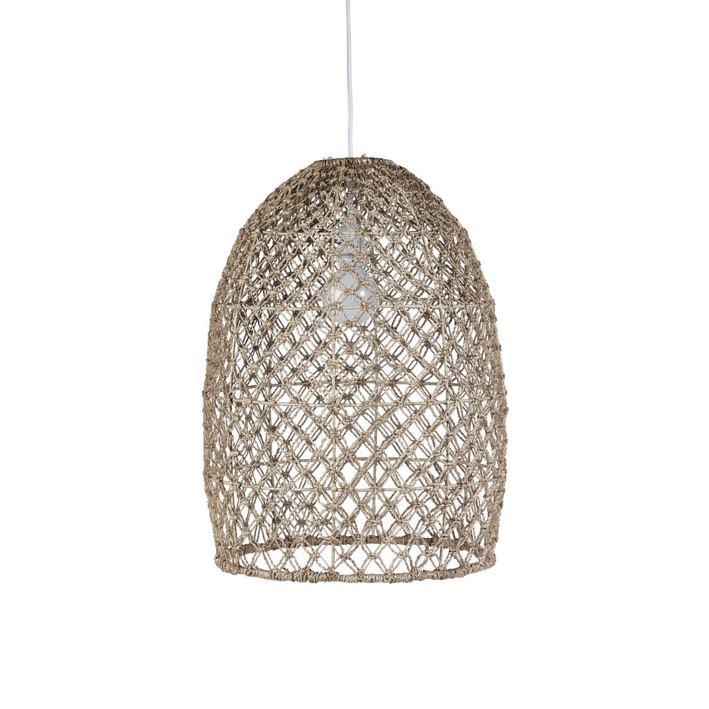 Zodax Anisa 22.5" Tall Natural Abaca Pendant Lamp