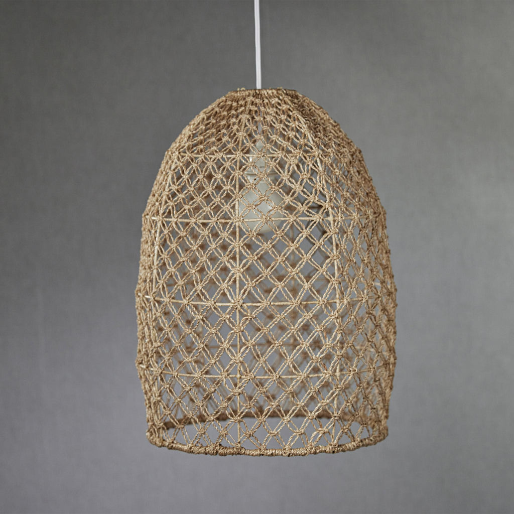 Zodax Anisa 22.5" Tall Natural Abaca Pendant Lamp