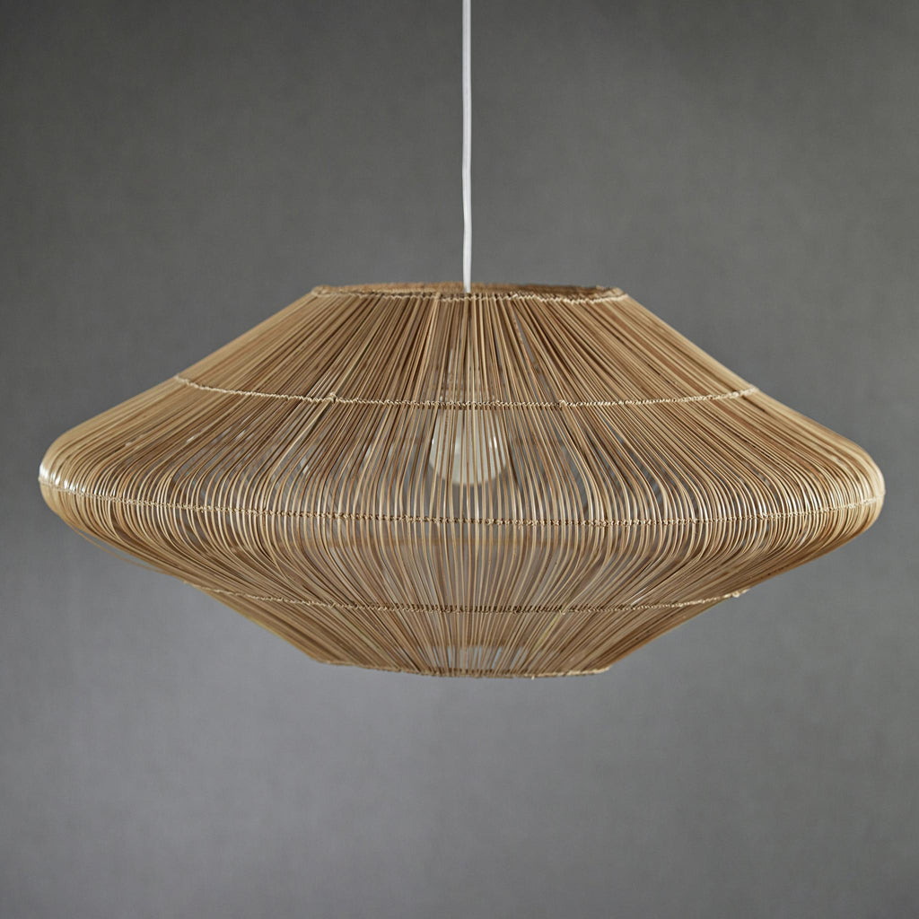 Zodax Palawan 30.5-Inch Diameter Buri Pendant Lamp