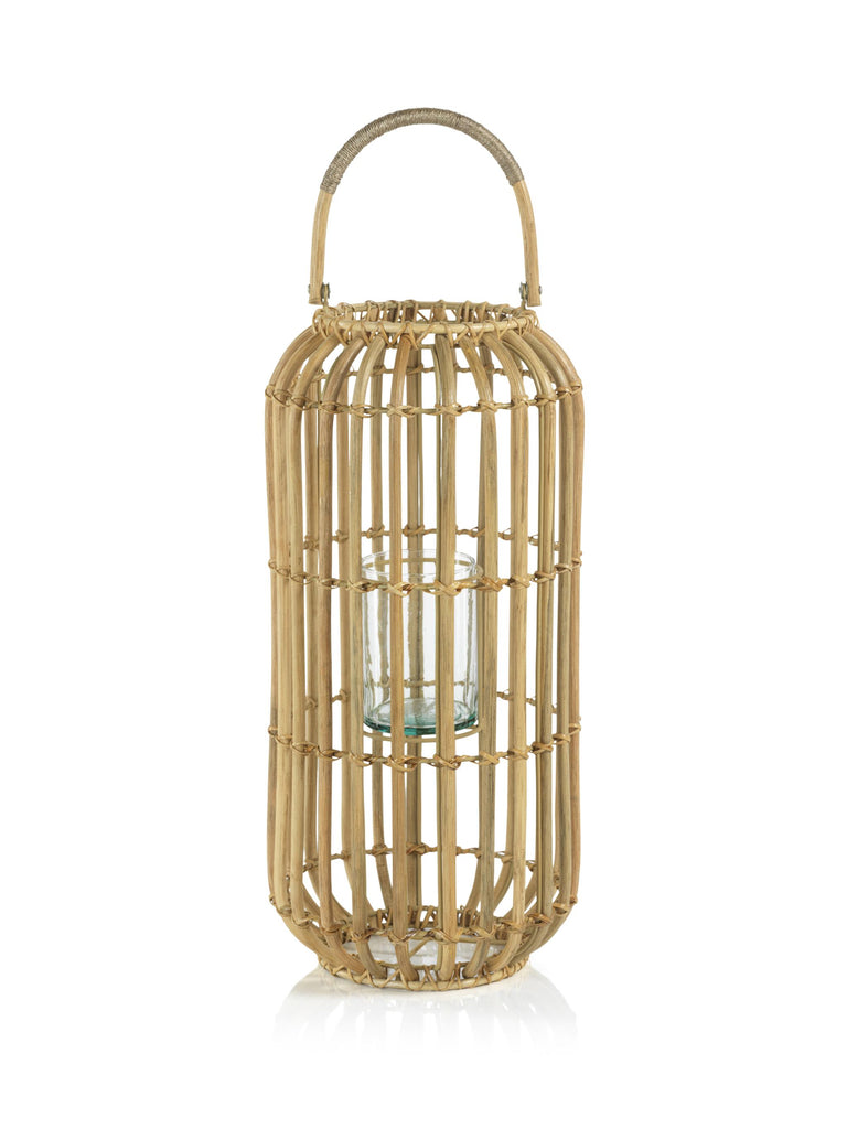 Zodax Large Lamego  Rattan Decorative Lantern