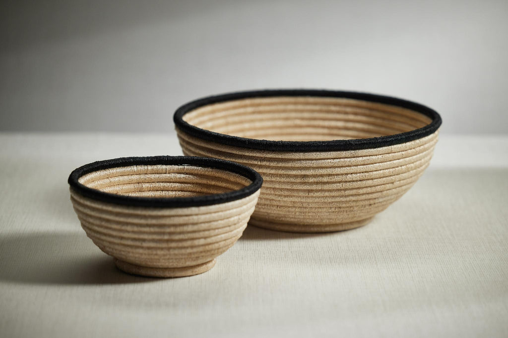 Zodax Large Matera Natural Coiled Abaca Bowl