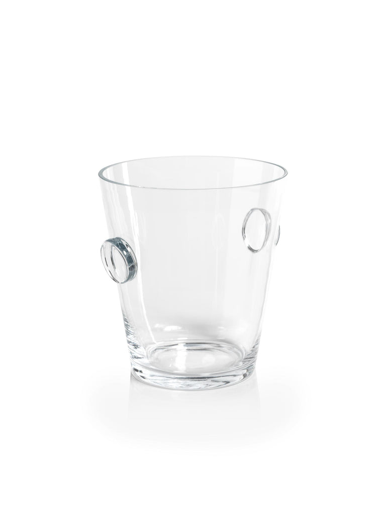 Zodax Small Ermont Beveled Glass Ice Bucket / Cooler