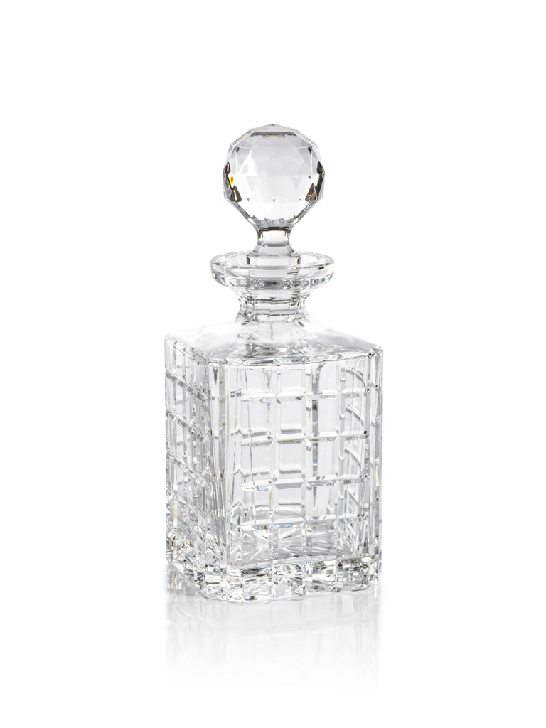 Zodax Ezekiel Crystal Glass Whiskey & Brandy Decanter