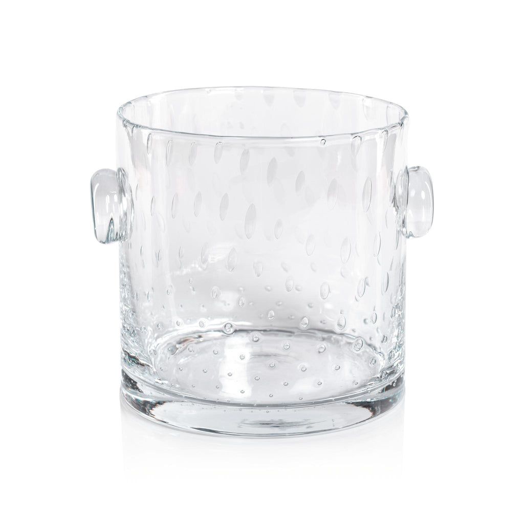 Zodax Small Lagoon Bubbled Glass Ice Bucket