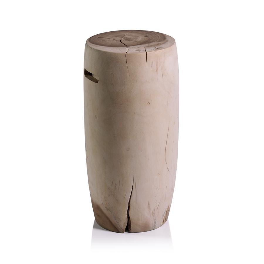 Zodax Damari 24" Tall Acacia Wood Stool