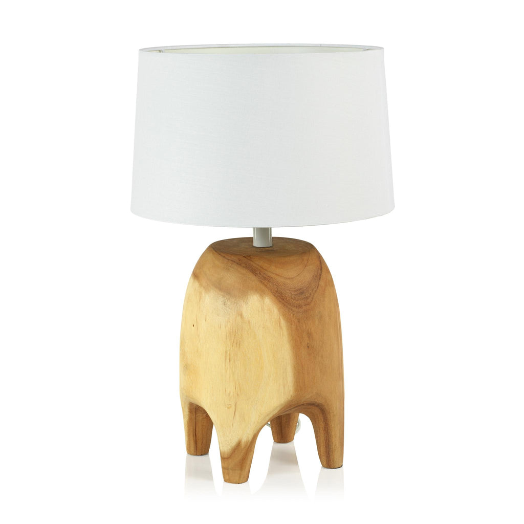 Zodax Tamaki Acacia Wood Table Lamp