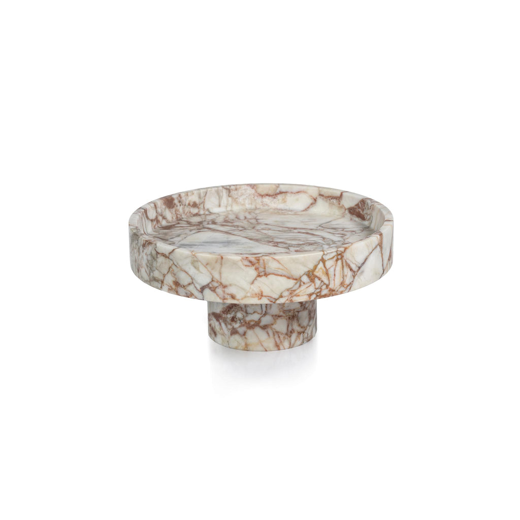 Zodax Rezi Footed Marble Bowl