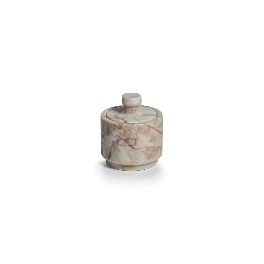 Zodax Rezi Matte Marble Lidded Jar