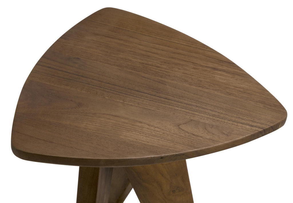 NOIR Twist Counter Stool Teak