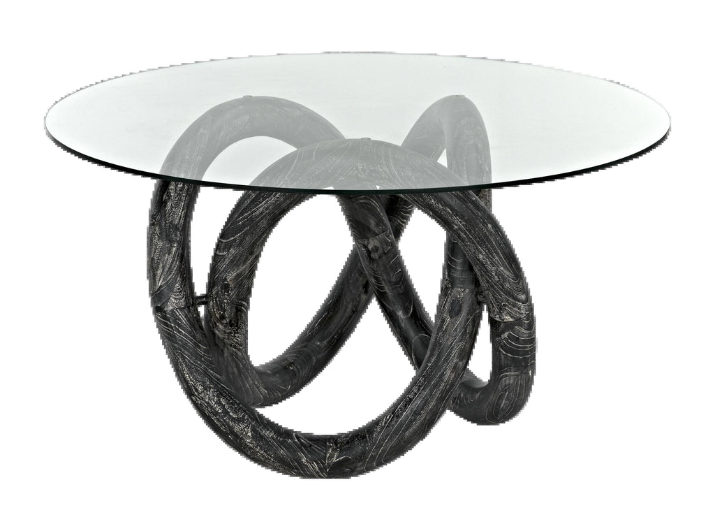 NOIR Zaza Dining Table Cinder Black