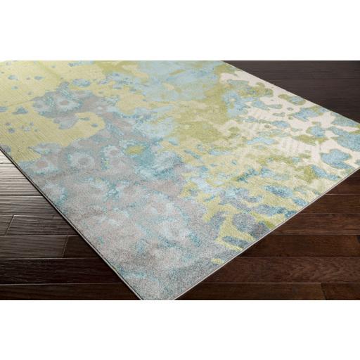 Surya Aberdine ABE-8015 Aqua Charcoal 7'10" x 10'6" Rug