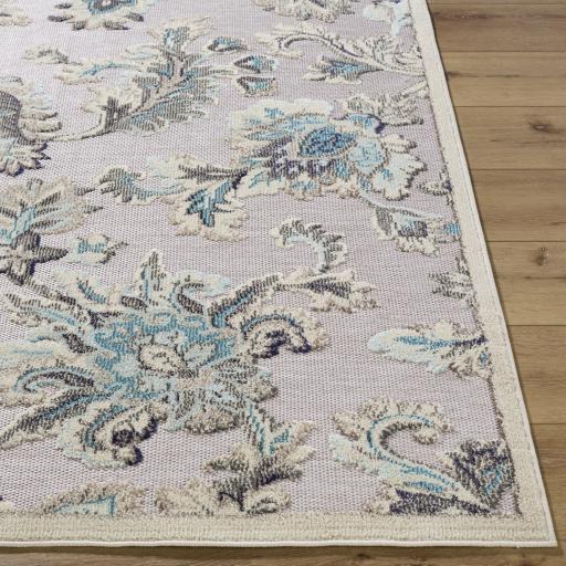 Surya Big Sur BSR-2329 Deep Teal Navy 5'3" x 7'3" Rug