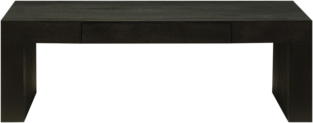 Surya Coburn CBRN-005 Black 16"H x 48"W x 24"D Coffee Table