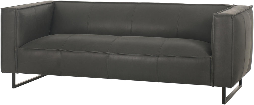 Surya Dylan DYN-005 Black 31"H x 88"W x 39"D Sofa