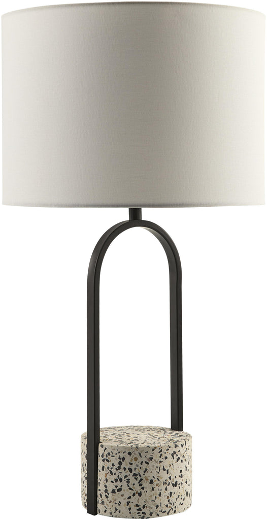 Surya Pella PLA-001 Black Metallic - Nickel 28"H x 15"W x 15"D Lighting