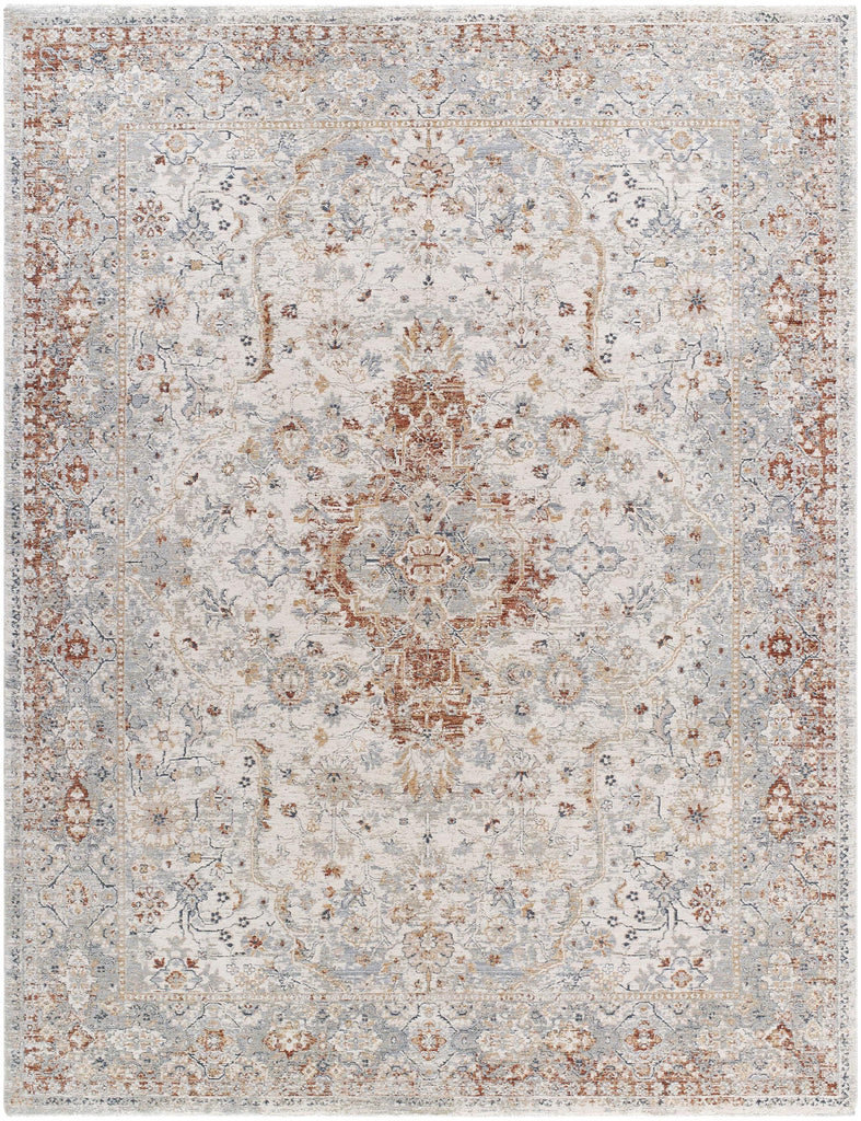 Surya Poem PME-2305 Aqua 2' x 2'11" Rug