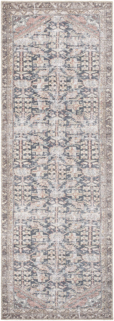 Surya Vinny VNY-2315 Beige Dark Brown 5'3" x 7' Rug