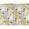 Gaston Y Daniela Pensacola Amarillo/Onyx Fabric