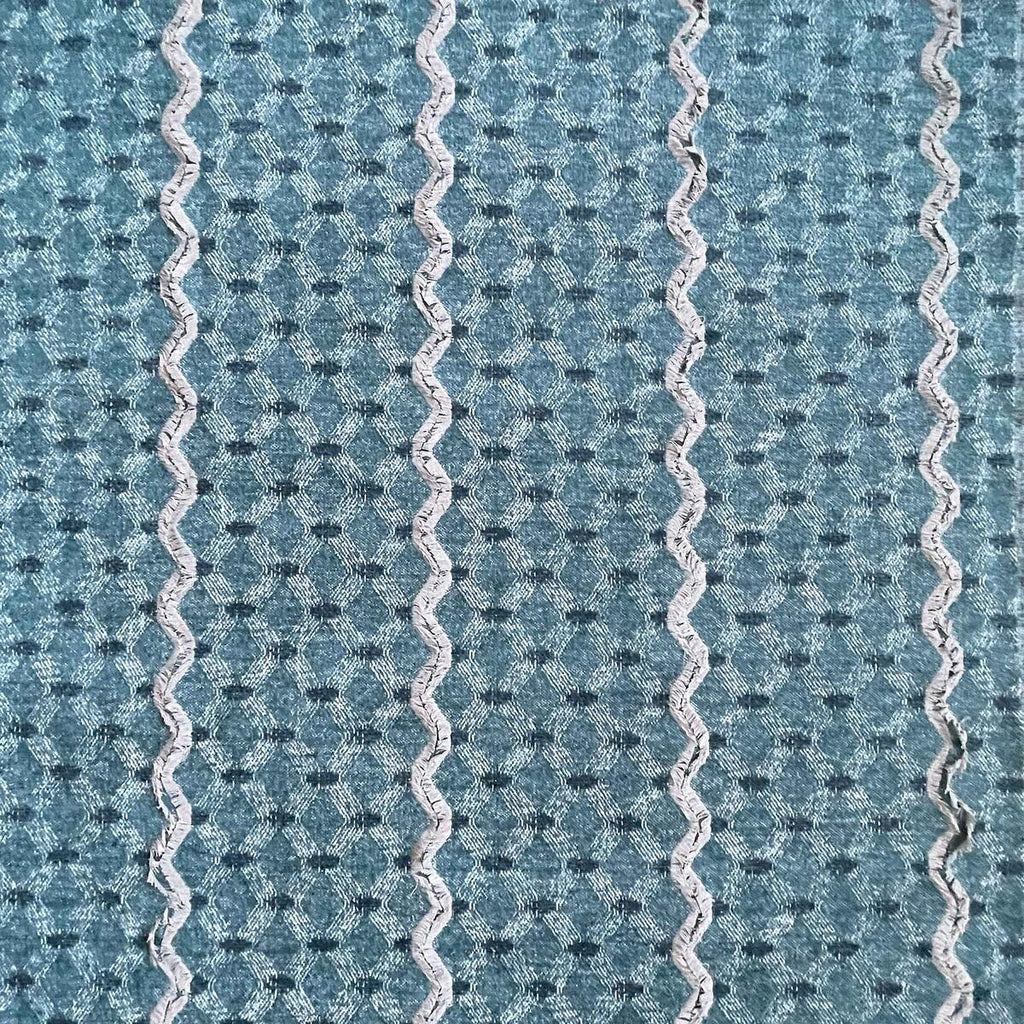 Gaston Y Daniela SEVAN AZUL Upholstery Fabric