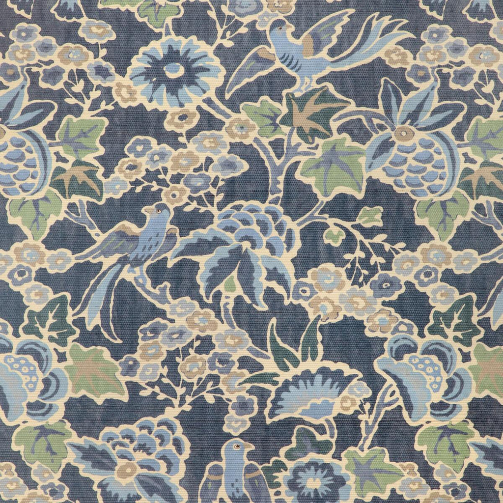 Lee Jofa POSY PAPER DENIM/SLATE Wallpaper