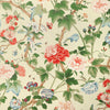 Lee Jofa Gardenia Paper Red/Green Wallpaper