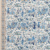 Brunschwig & Fils Shalimar Blue/Sand Wallpaper