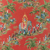 Brunschwig & Fils Beauport Promenade Red Wallpaper