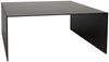 Cfc Pittsburg Square Coffee Table, Distressed Black