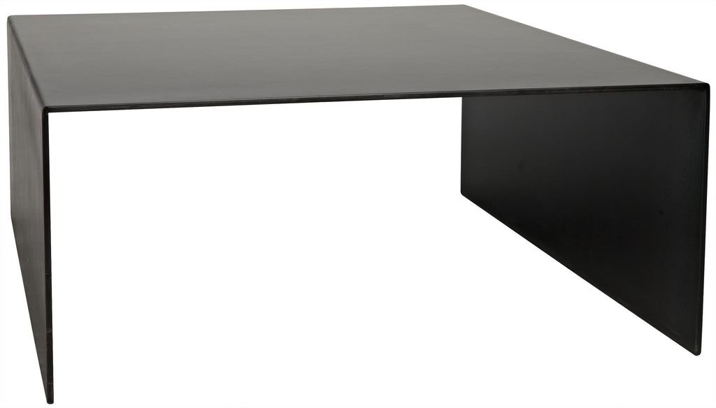 CFC Pittsburg Square Coffee table, Distressed Black