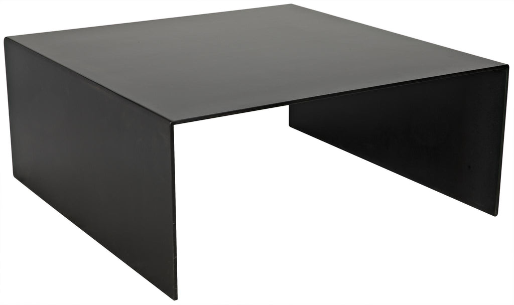 CFC Pittsburg Square Coffee table, Distressed Black