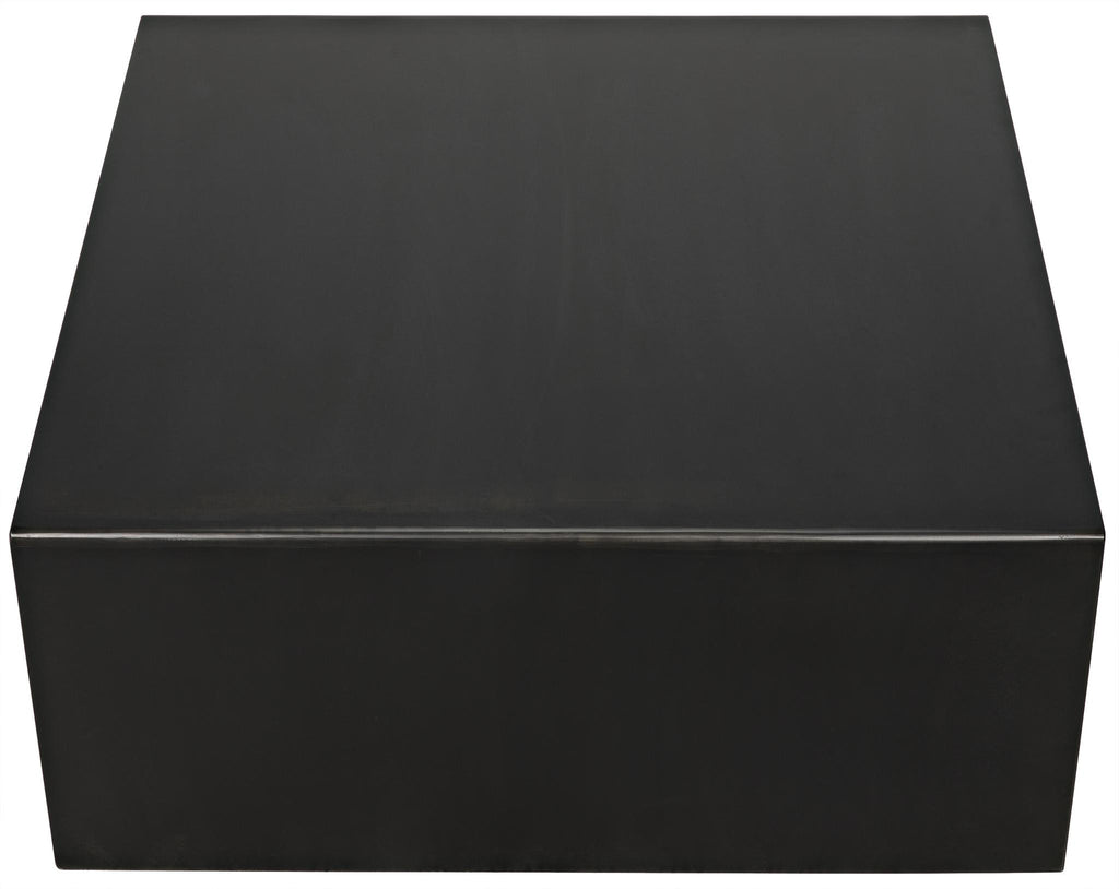 CFC Pittsburg Square Coffee table, Distressed Black