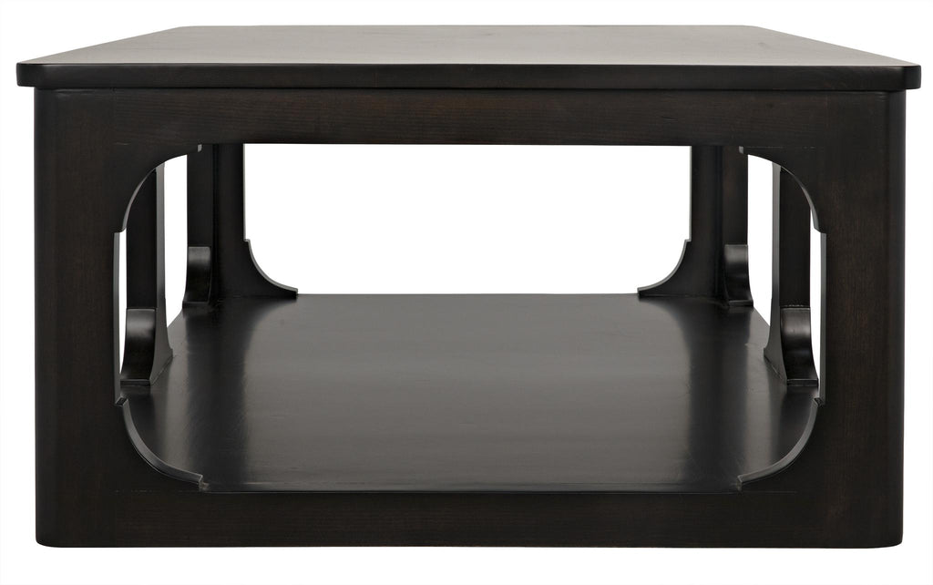 CFC Gimso Coffee Table, Small, Alder, Distressed Dark Brown/Black