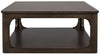 Cfc Gimso Square Coffee Table, Alder, Distressed Light Brown