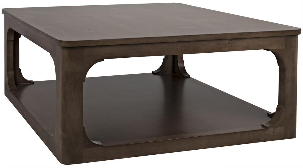 CFC Gimso Square Coffee Table, Alder, Distressed Light Brown