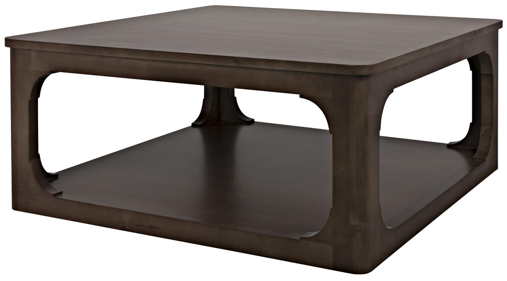 CFC Gimso Square Coffee Table, Alder, Distressed Light Brown