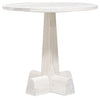 Cfc Camellia Round Side Table, Oak, Distressed Washed Oak