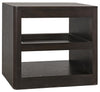 Cfc Mayito Side Table, Walnut, Distressed Dark Brown