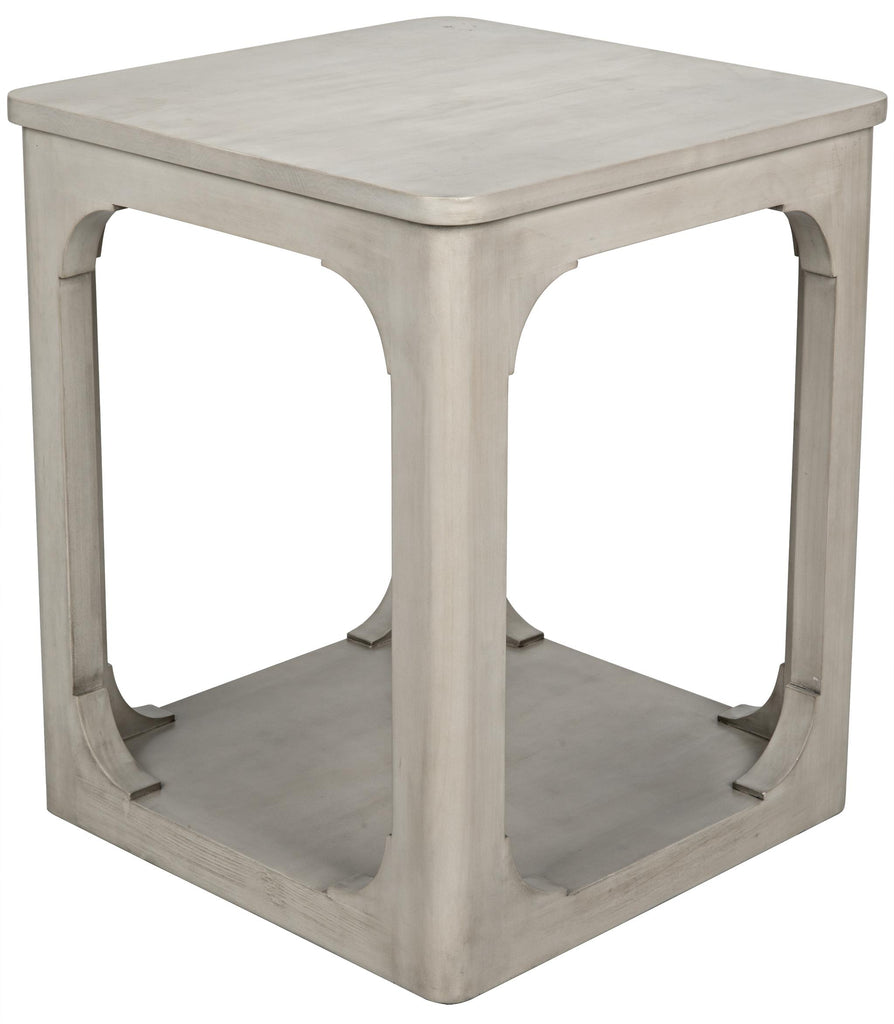 CFC Gimso Side Table, Alder, Distressed Black (stain #1)