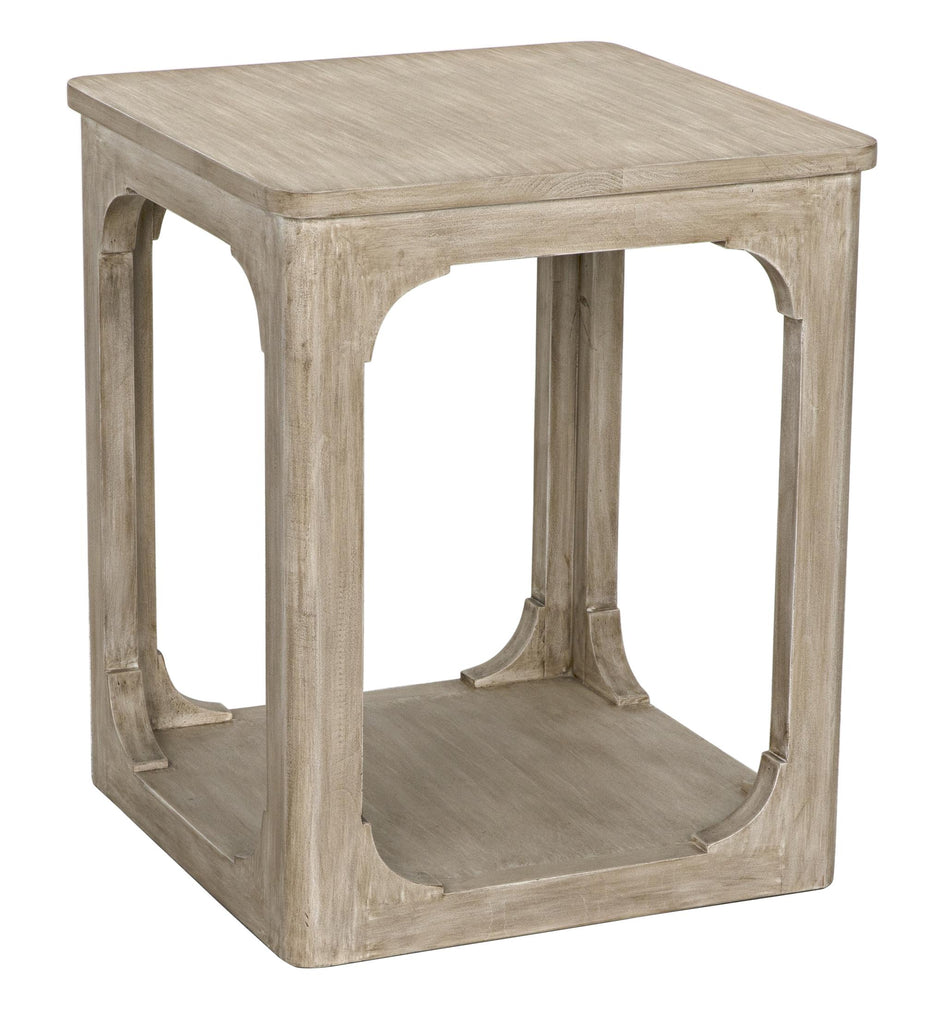 CFC Gimso Side Table, Alder, Distressed Black (stain #1)