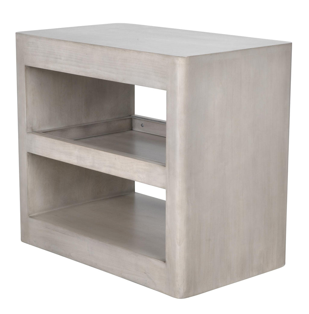 CFC Mayito Side Table, Alder, Distressed Sand