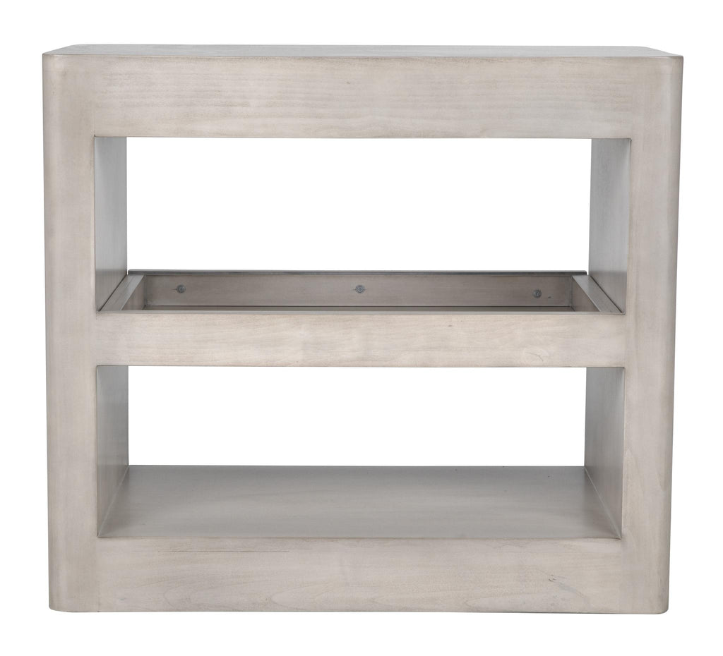 CFC Mayito Side Table, Alder, Distressed Sand