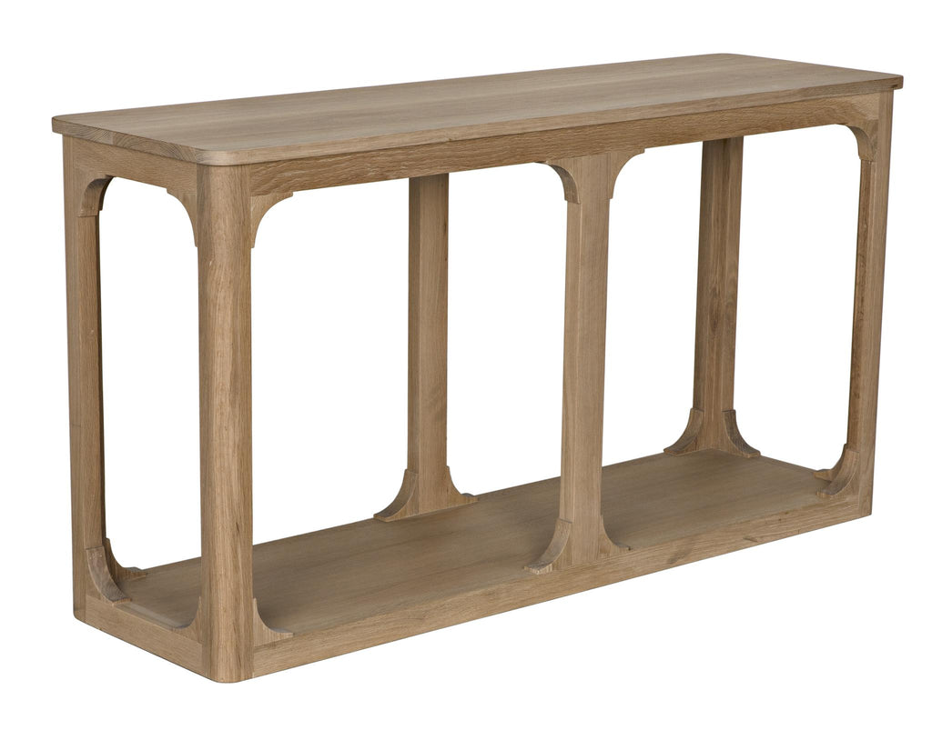 CFC Gimso Console, Oak, Distressed light tone brown