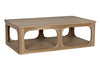 Cfc Gimso Rectangular Coffee Table, Small, Oak, Distressed Light Tone Brown