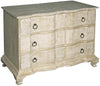 Cfc Lexington 3-Drawer Dresser, Distressed Grey Wash Wax