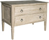 Cfc August Dresser, Distressed Grey Wash Wax