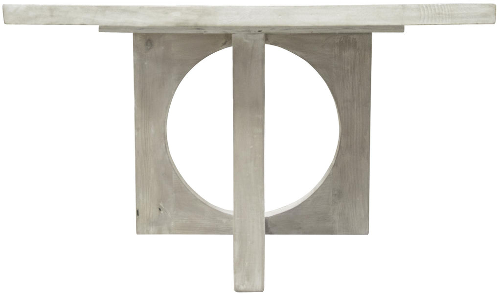 CFC Reclaimed Lumber Buttercup Dining table, Distressed Grey Wash Wax