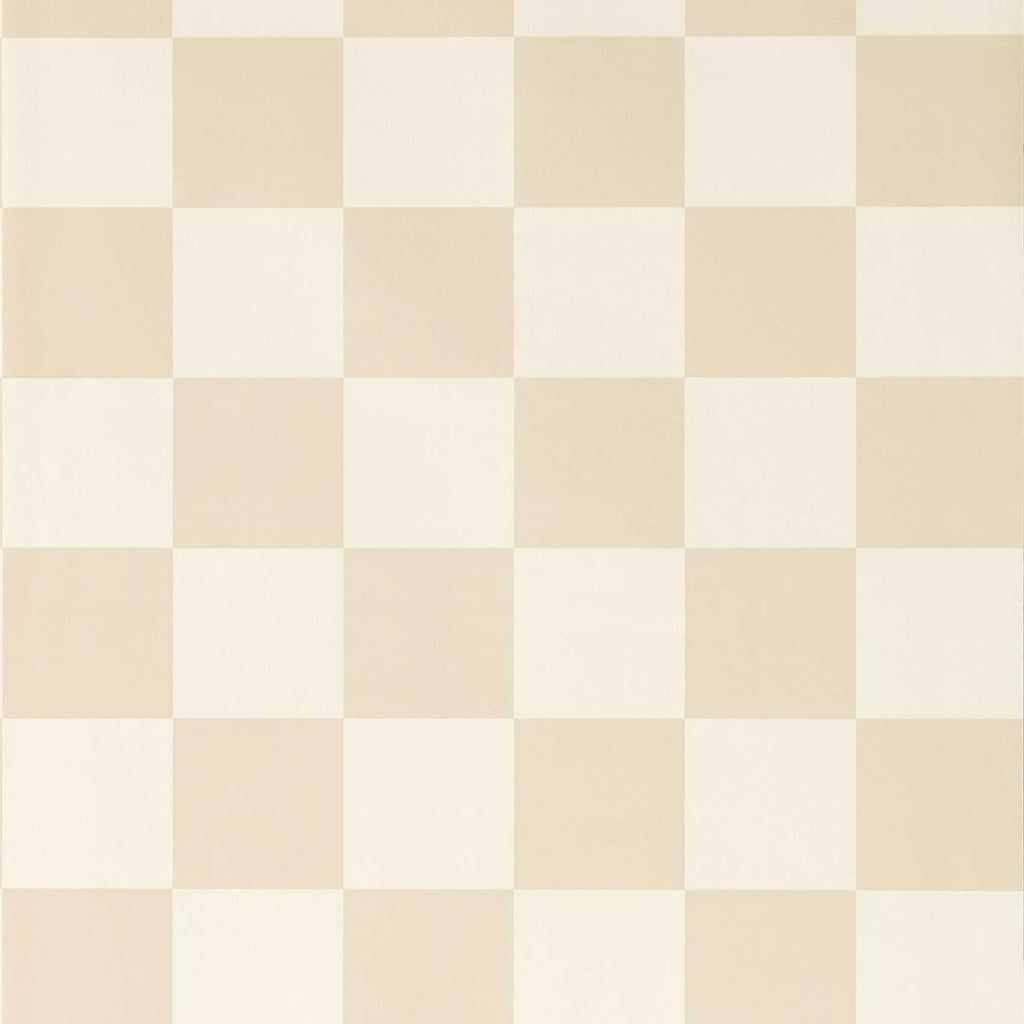 Harlequin Blenets Check Oatmeal Wallpaper