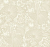 A-Street Prints Whimsy Idalia Beige Wallpaper