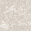 Brewster Home Fashions Advantage Westbury Forest Woodland Light Grey Wallpaper