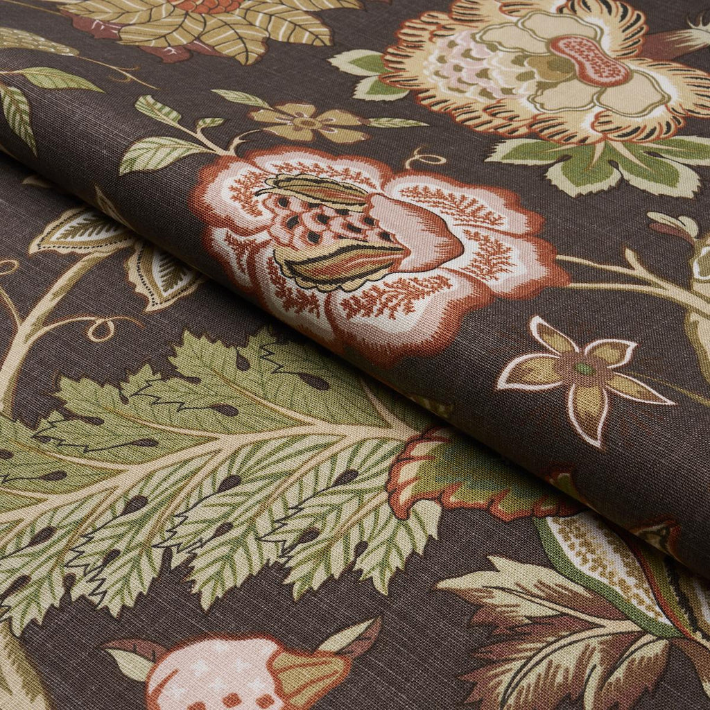 Schumacher Darsy Tree Of Life Sepia Fabric